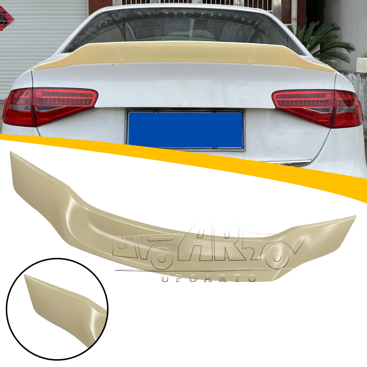 R Style Rear Lip Spoiler Kit For Audi A4 B8 2009-2016