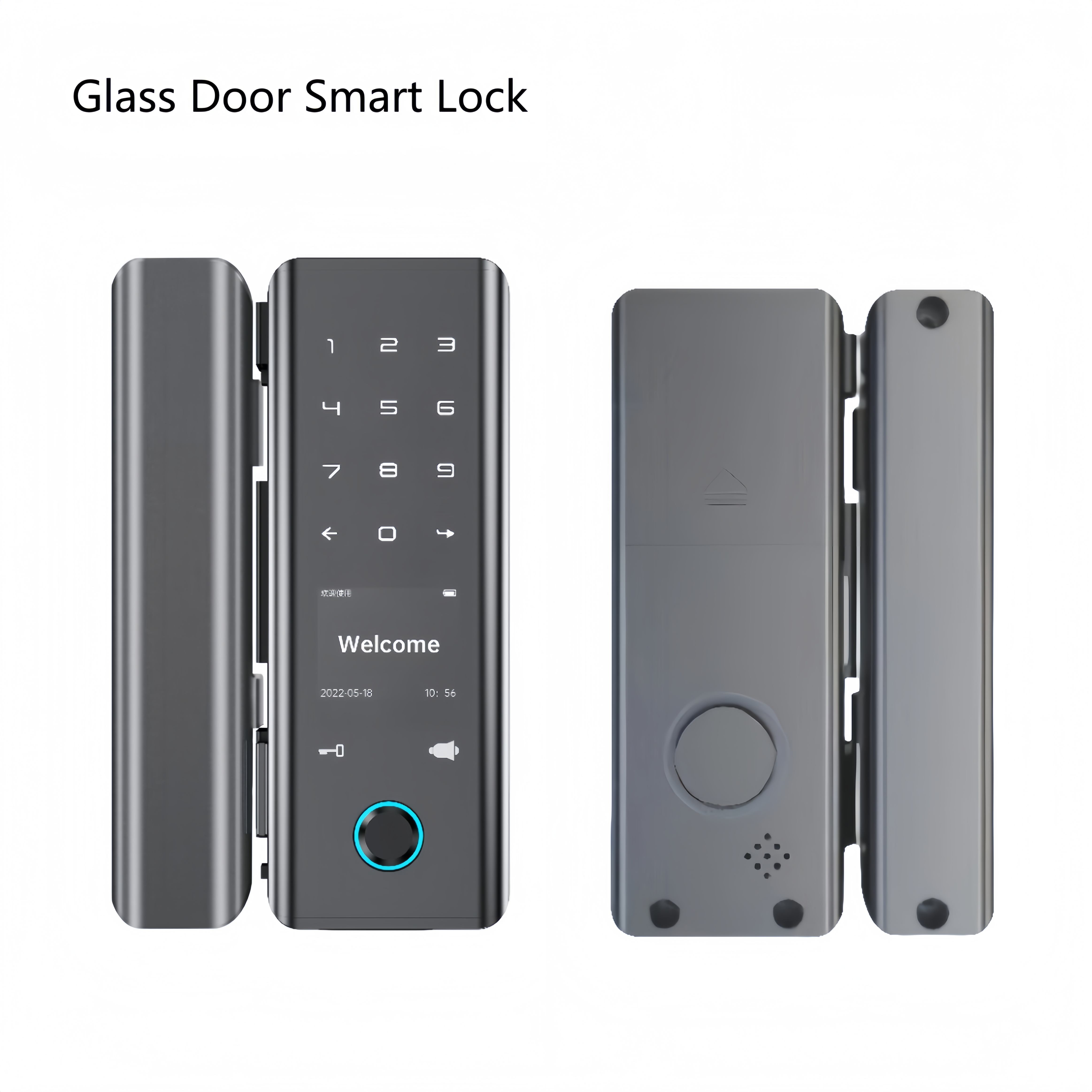 KK Glass Door Smart Lock for Technology with Smart