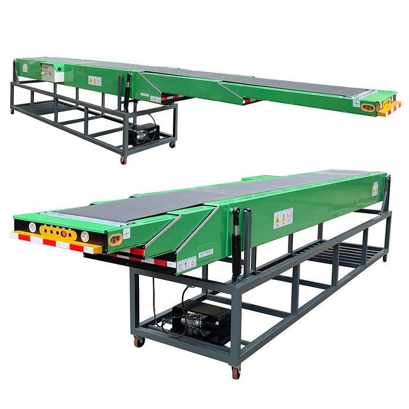 Telescopic Belt Conveyor Used for Loading and Unloading Truck or Container