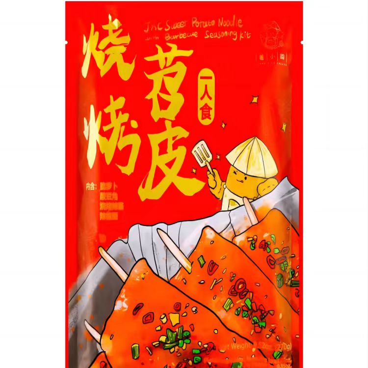 JXC Sweet Potato Noodle with Barbecue Seasoning