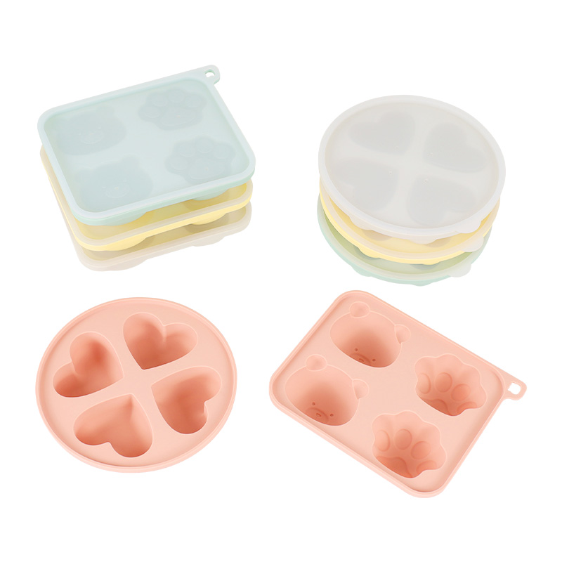 KASU EP305 Silicone Baby Kid Infant Complementary Food Maker Mold