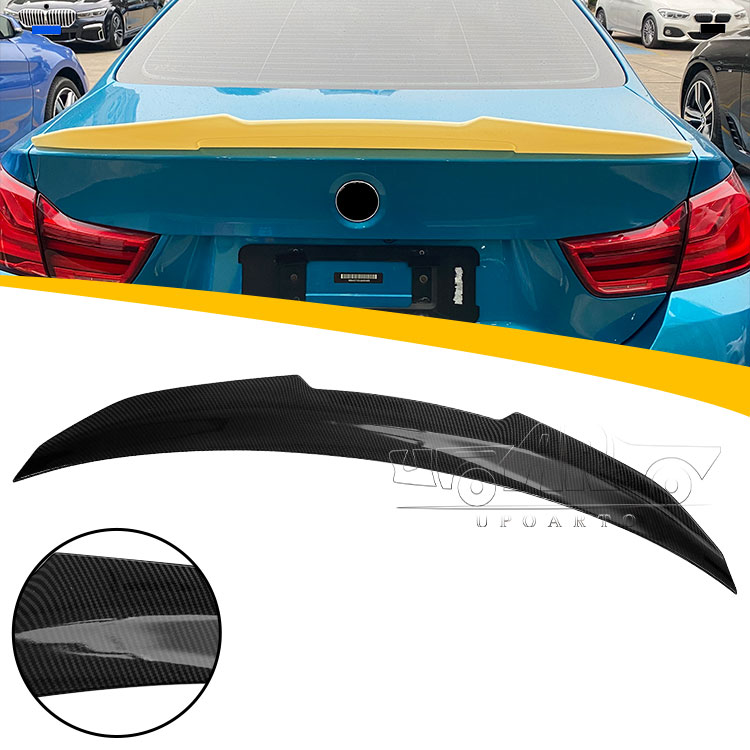 PSM Style Rear Trunk Wing Spoiler For BMW 4 Series F32 Coupe 2014-2021
