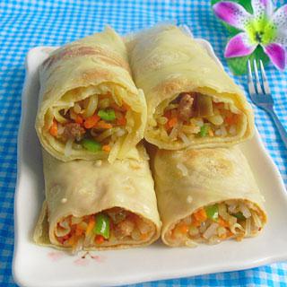 Frozen potato tortillas