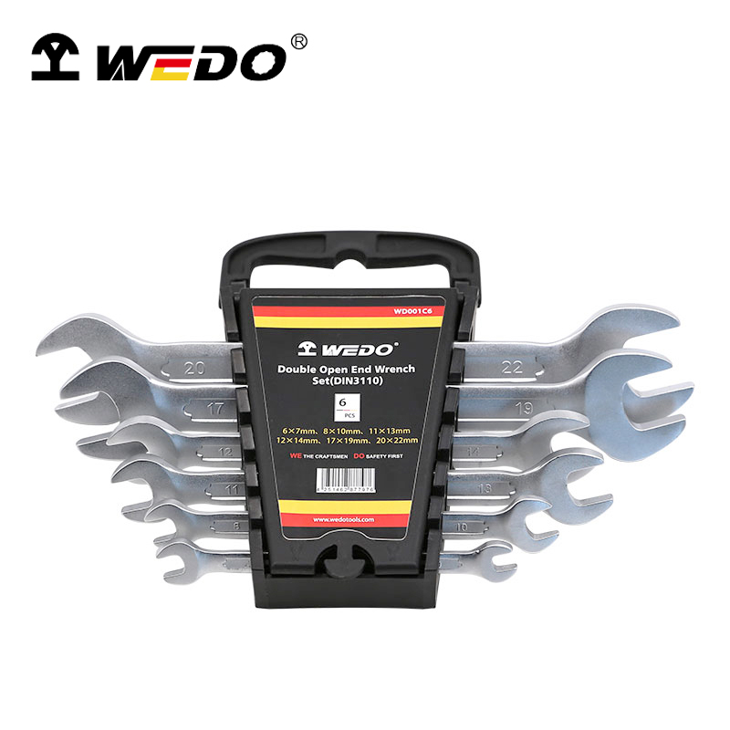 double open end wrench set