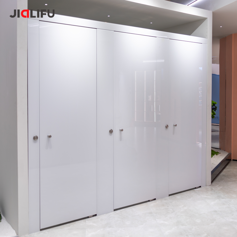 JIALIFU Glass toilet cubicles for high-end office building and shopping mall