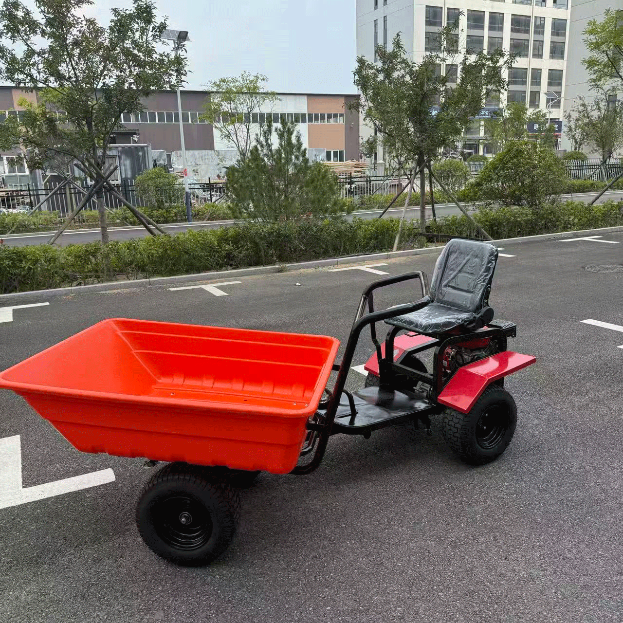 Agricultural gasoline handcart