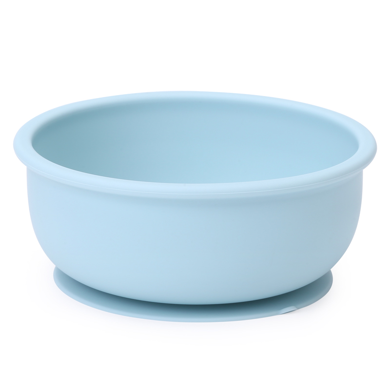 Custom Logo Food Grade 3 Divided Easy Cleaning Suction Silicone Baby Bowl