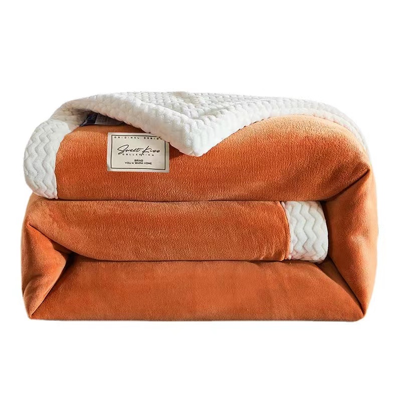 Flannel with sherpa blanket