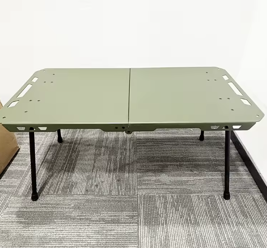 Outdoor portable folding camping table