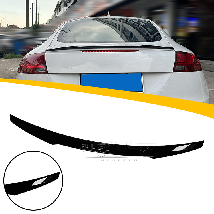 Rear Spoiler Wing Extension for Audi TT MK2 8J Coupe 2008 2009-2014