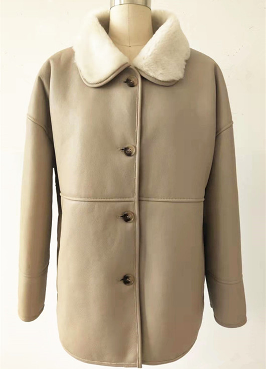 double face sheepskin coat