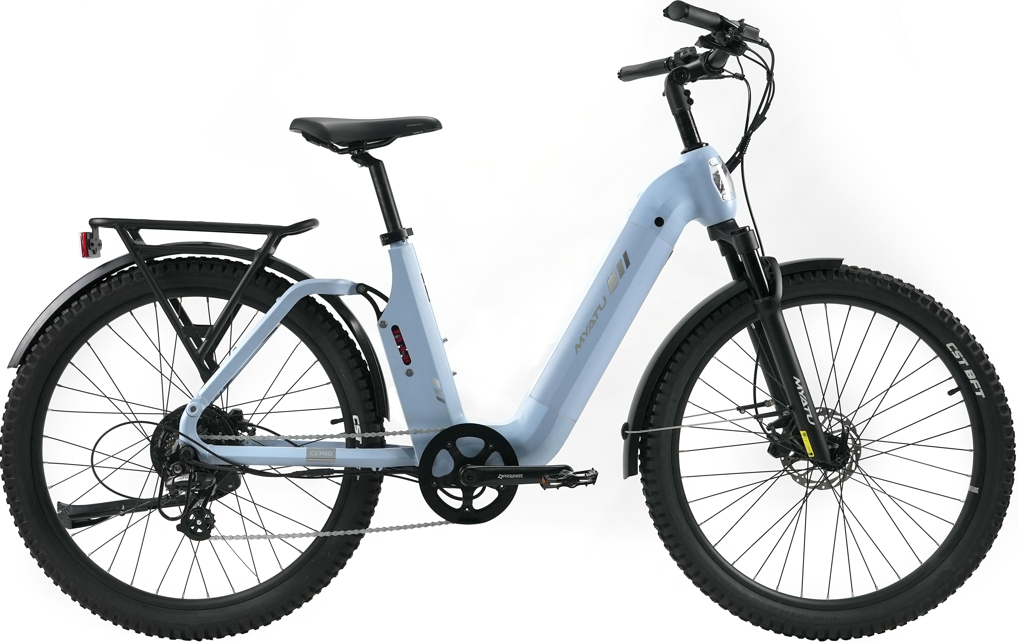 28-inch electric city-style women's bike