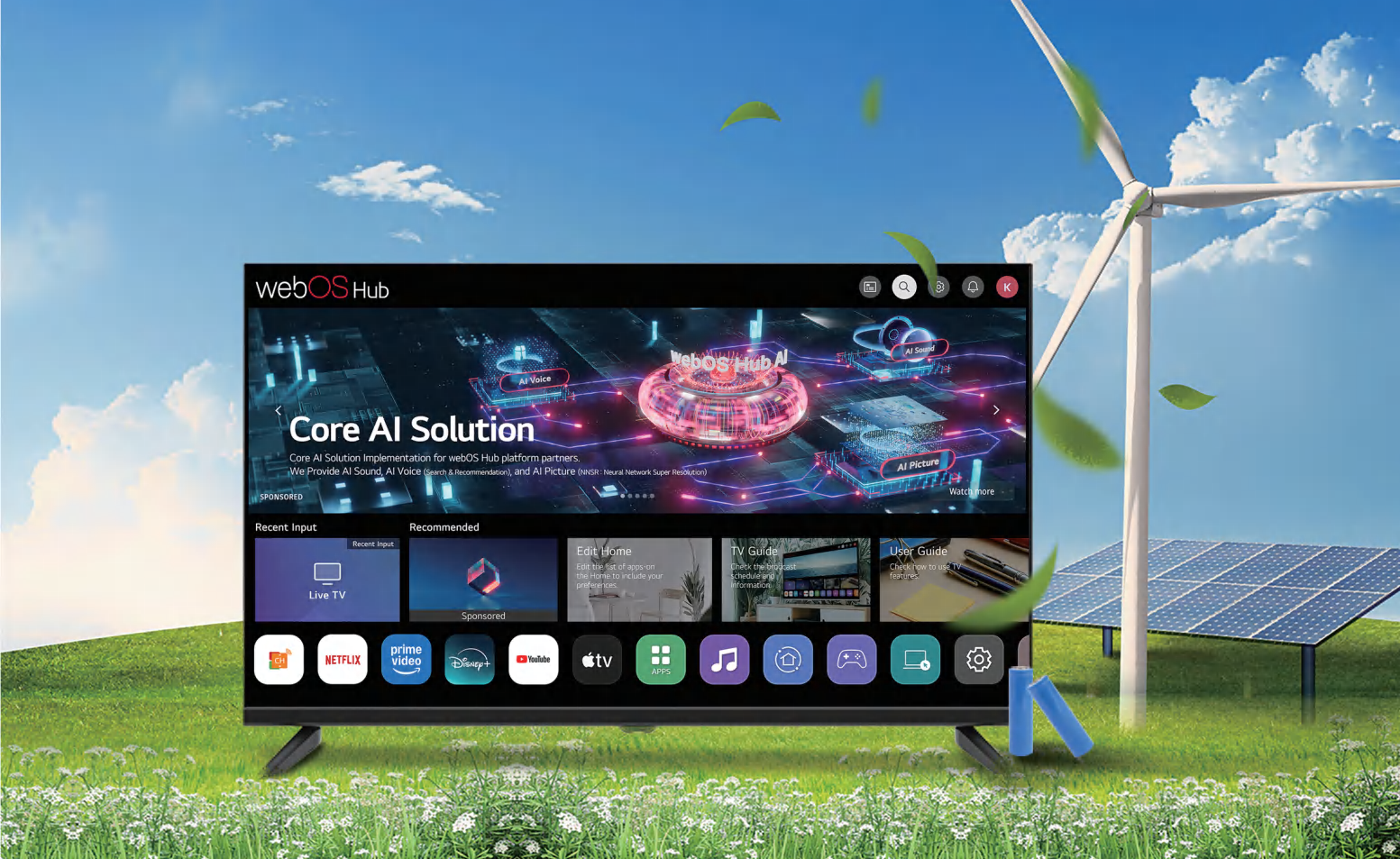 Rechargeable Smart TV