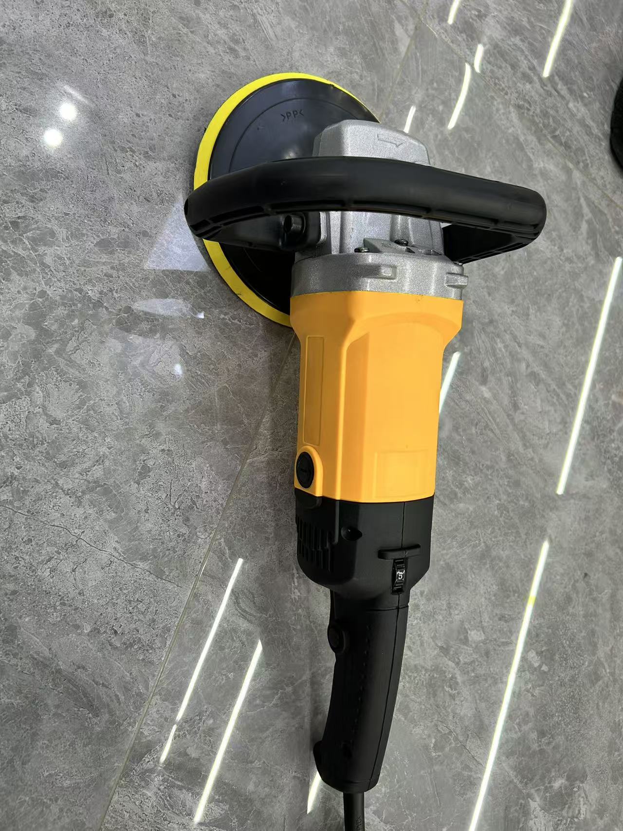 Stone polishing machine