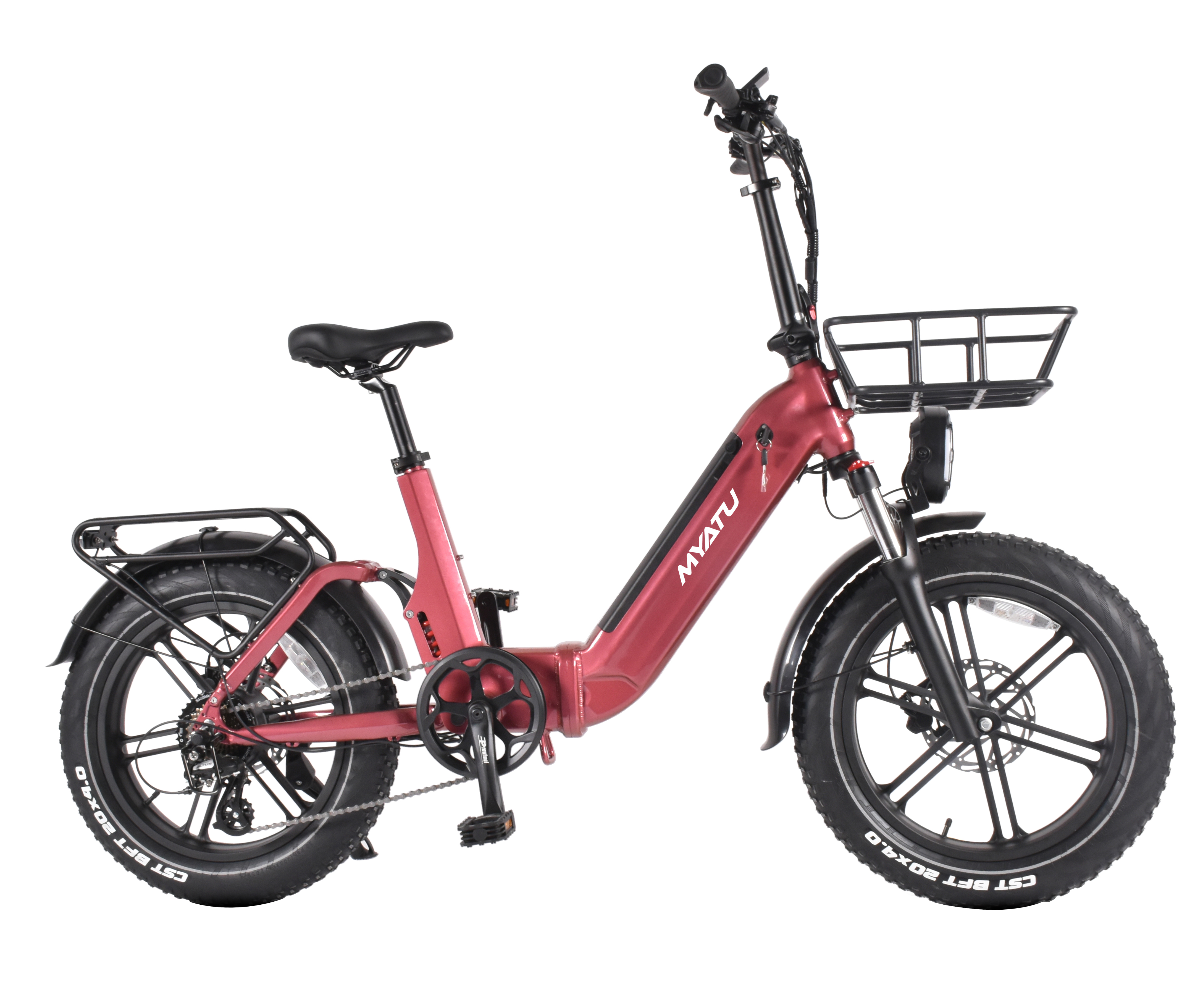 20-inch electric folding snowmobile