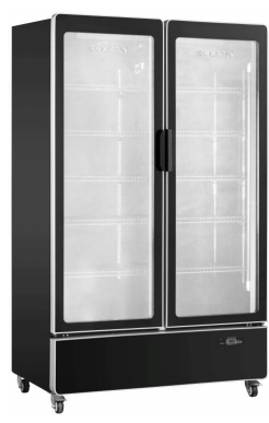 Air-cooled display cabinet