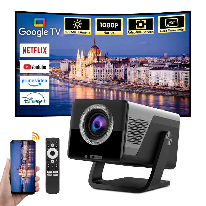 X7AD Smart Android Google TV Game Projector