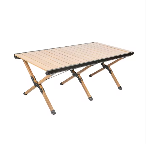 Folding convenient table for camping