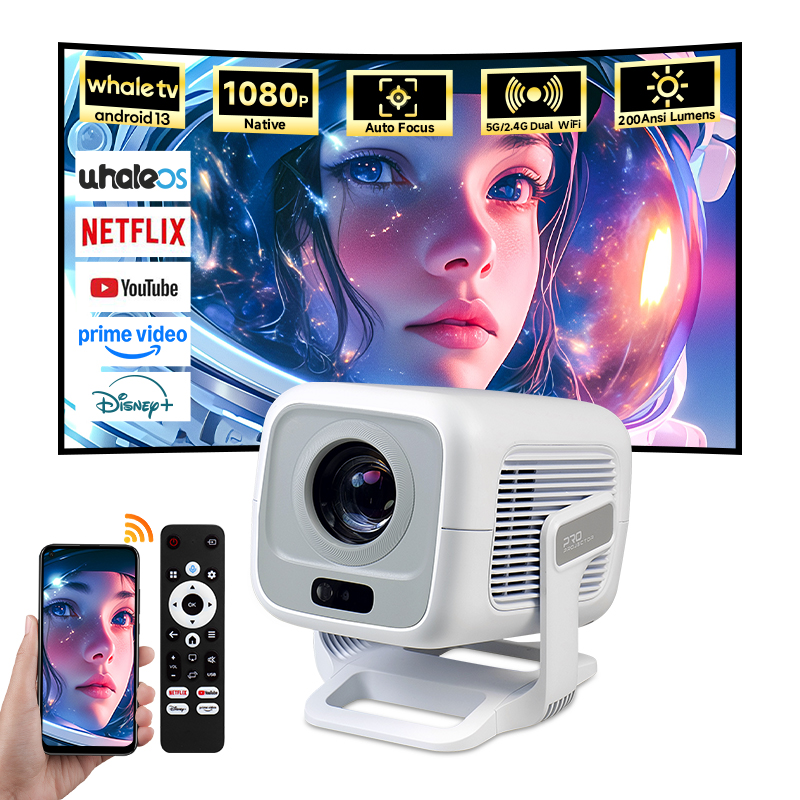 X3AA HD Smart Android 13 WhaleTV game projector