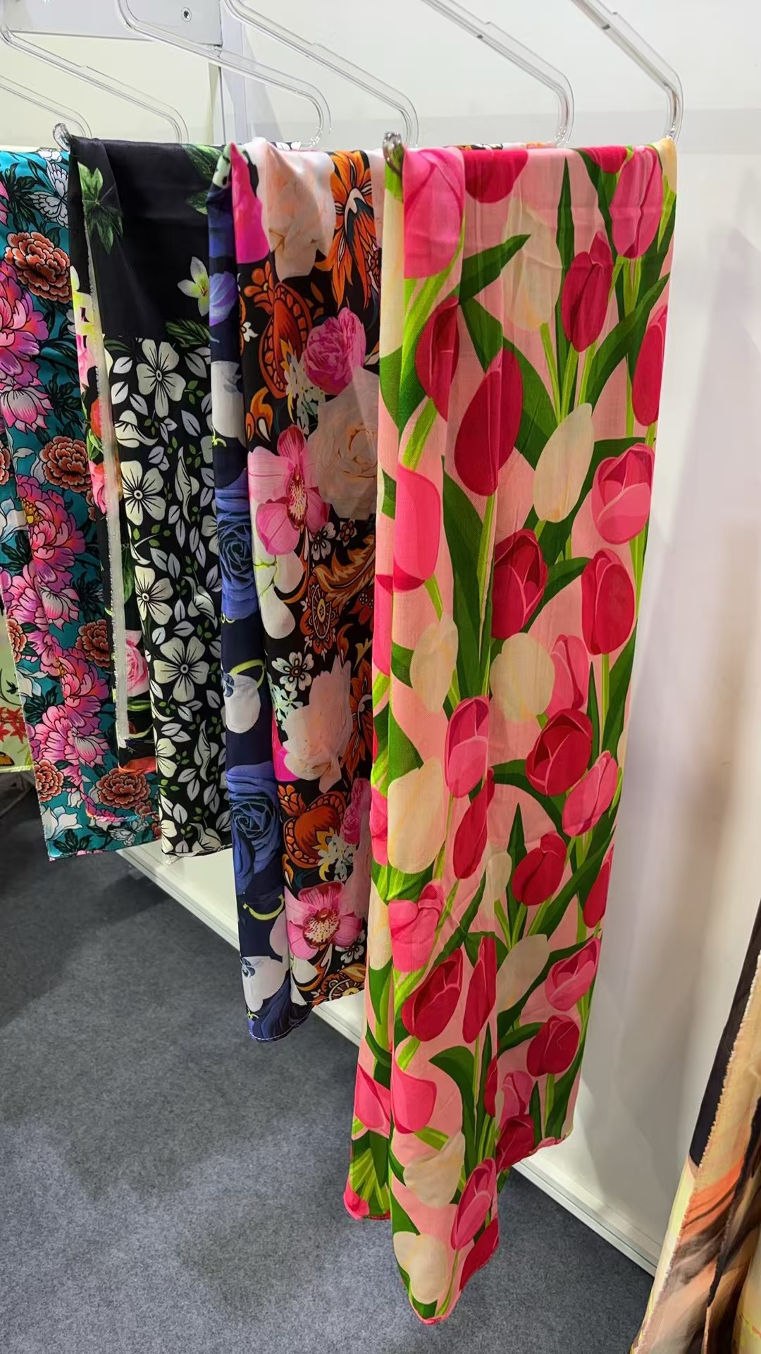 Flagolden Scarf Silk Acid double sided printing customised design