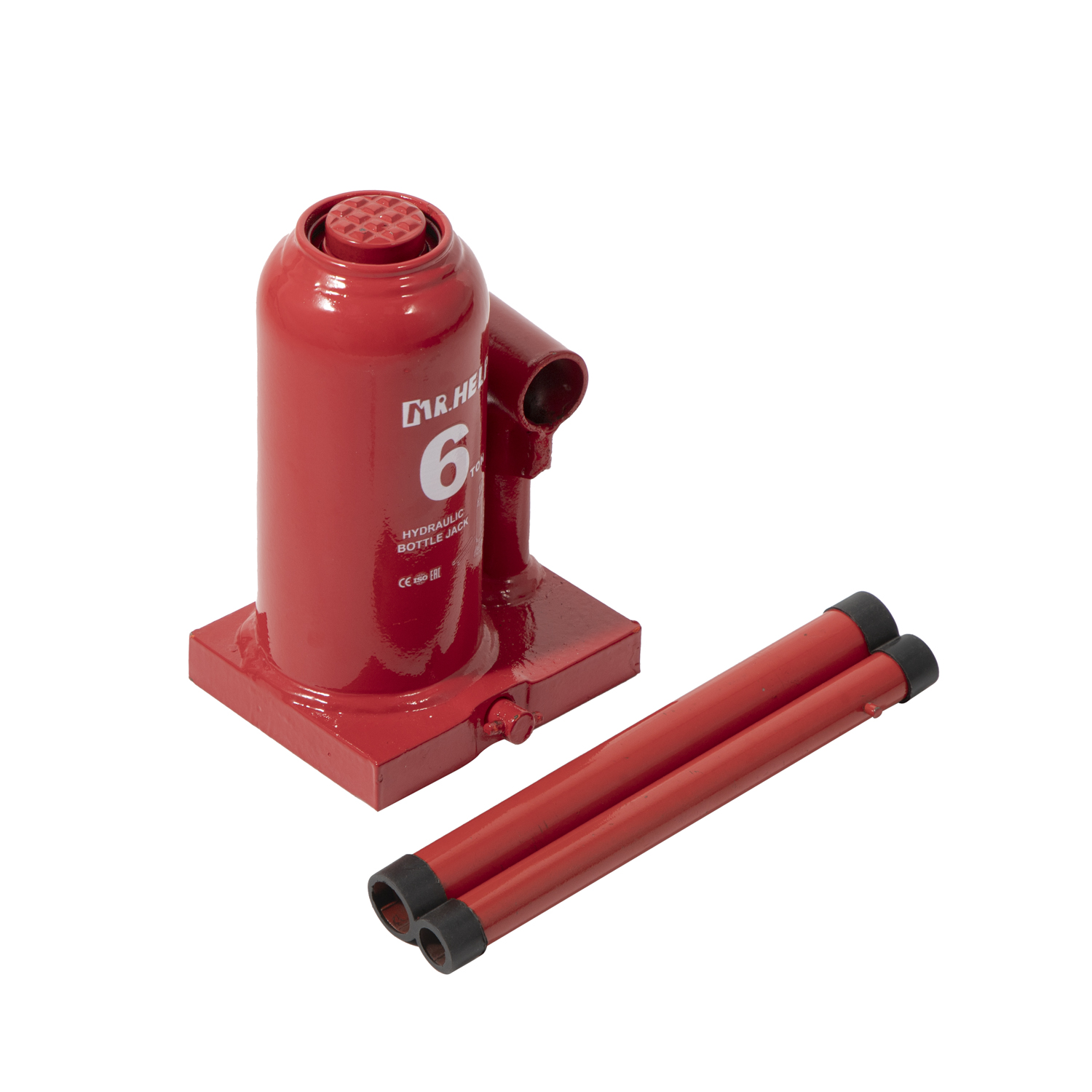 high quality oil-free leakage 6Ton hydraulic welded bottle jack