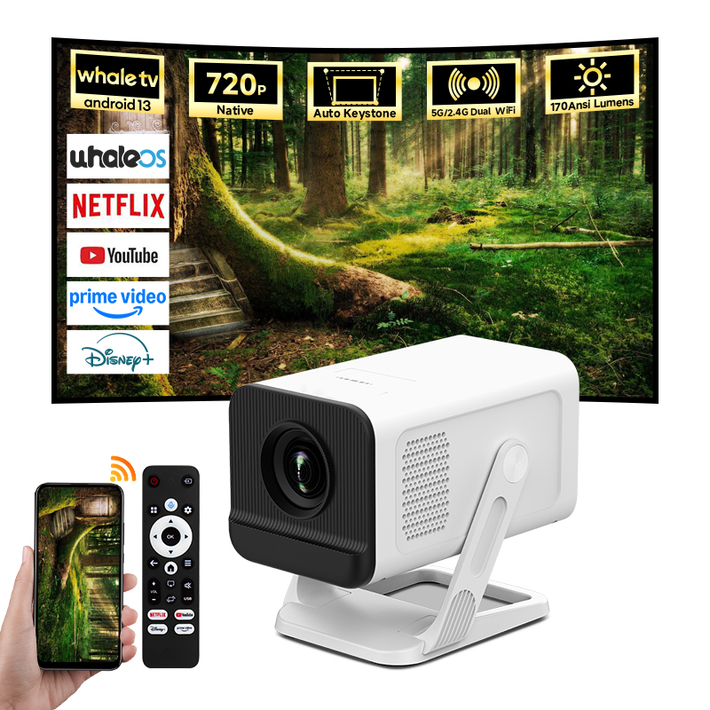 X1AA Smart mini portable outdoor game projector