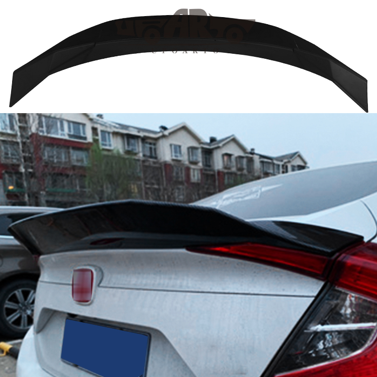 JDM Style Trunk Boot Lip Spoiler For Honda 10th Gen Civic 2016-2021