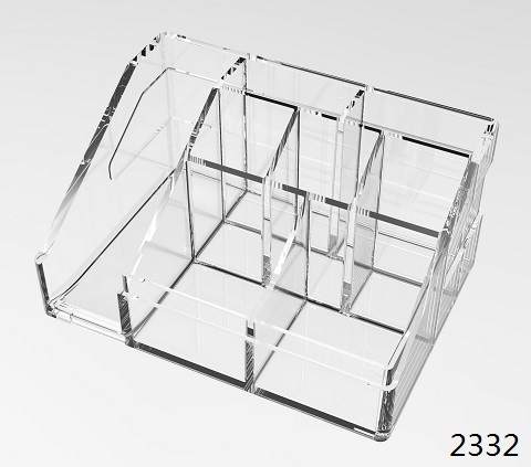 Multi-functional Clear Acrylic Desktop Organizer