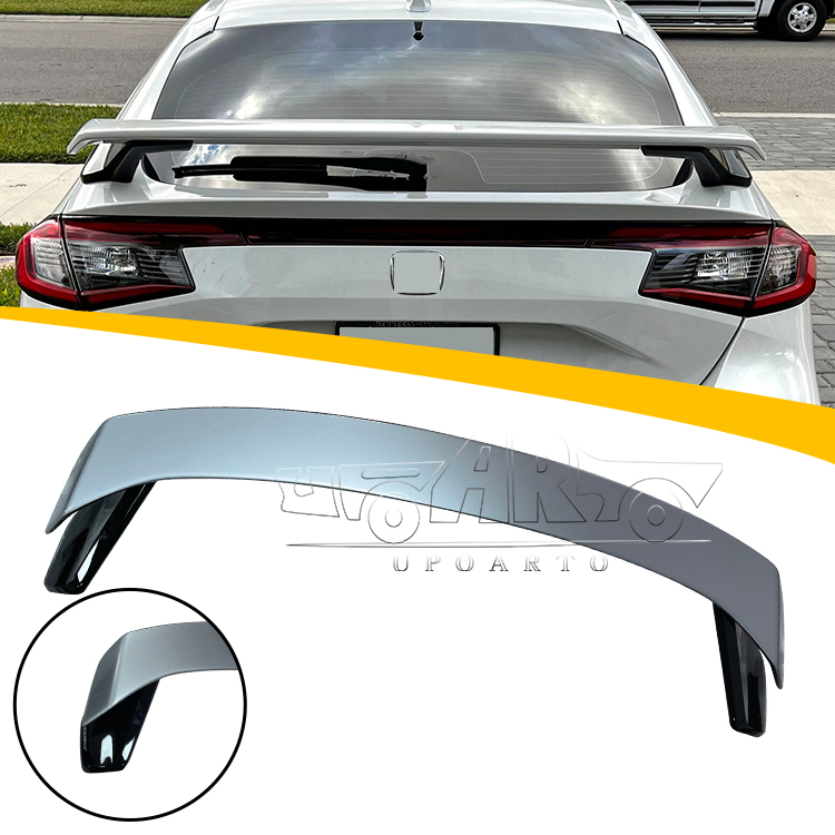 HPD Style Decklid Spoilers For Honda Civic 11th Gen Hatchback 2022