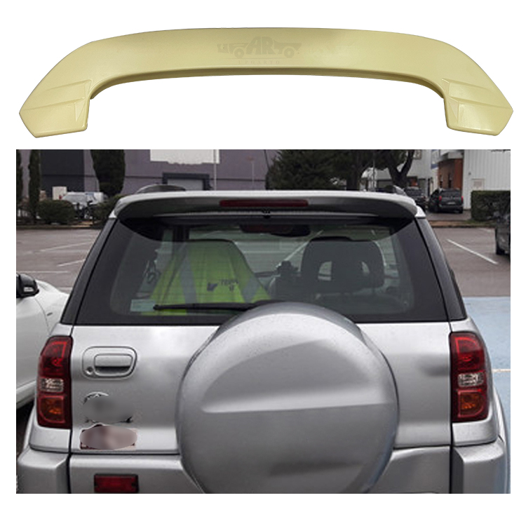 With Lamp Rear Trunk Spoiler for Toyota RAV4 2001-2007