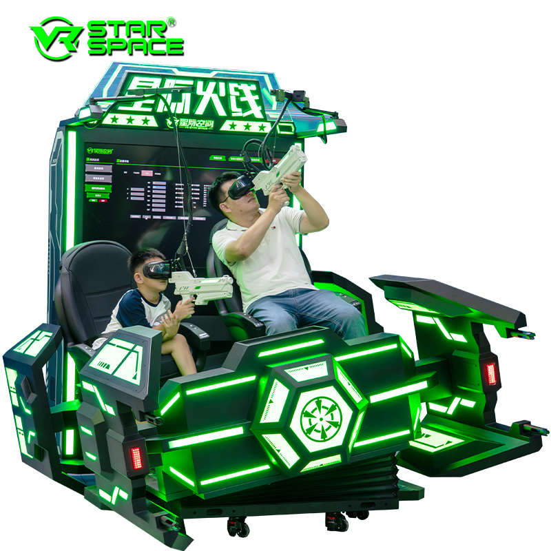 Interactive Game Realistic 3d Vr Shooting Simulator Arcade Vr Shooting Game Machine