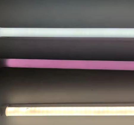 pink T8 Led Strip Tube Light for Meat Refrigerators