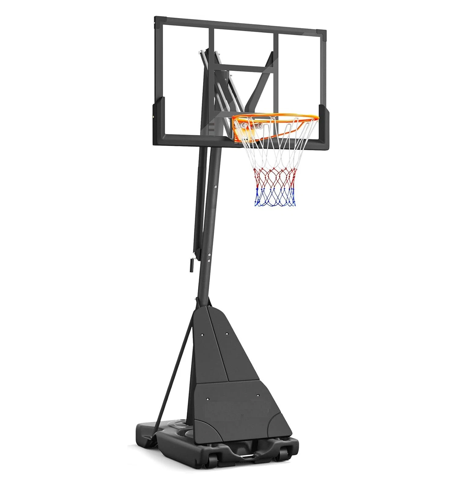 Xiangtai Outdoor Adult portable game training basketball hoop with adjustable and lifting function