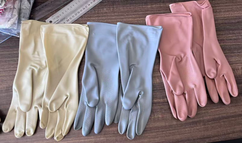 Household gloves, cleaning gloves, protective work gloves
