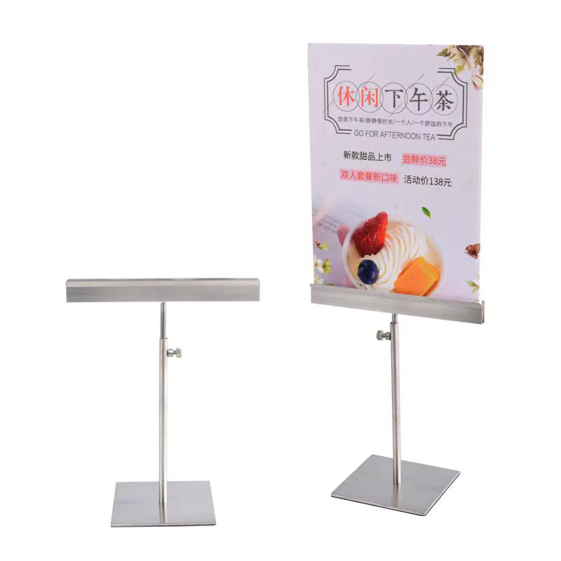 Desktop display stand for supermarkets and convenience stores