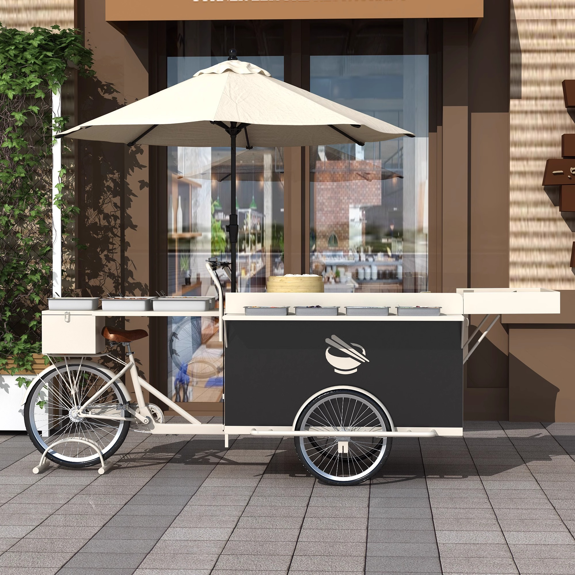 Tricycle Stall cart