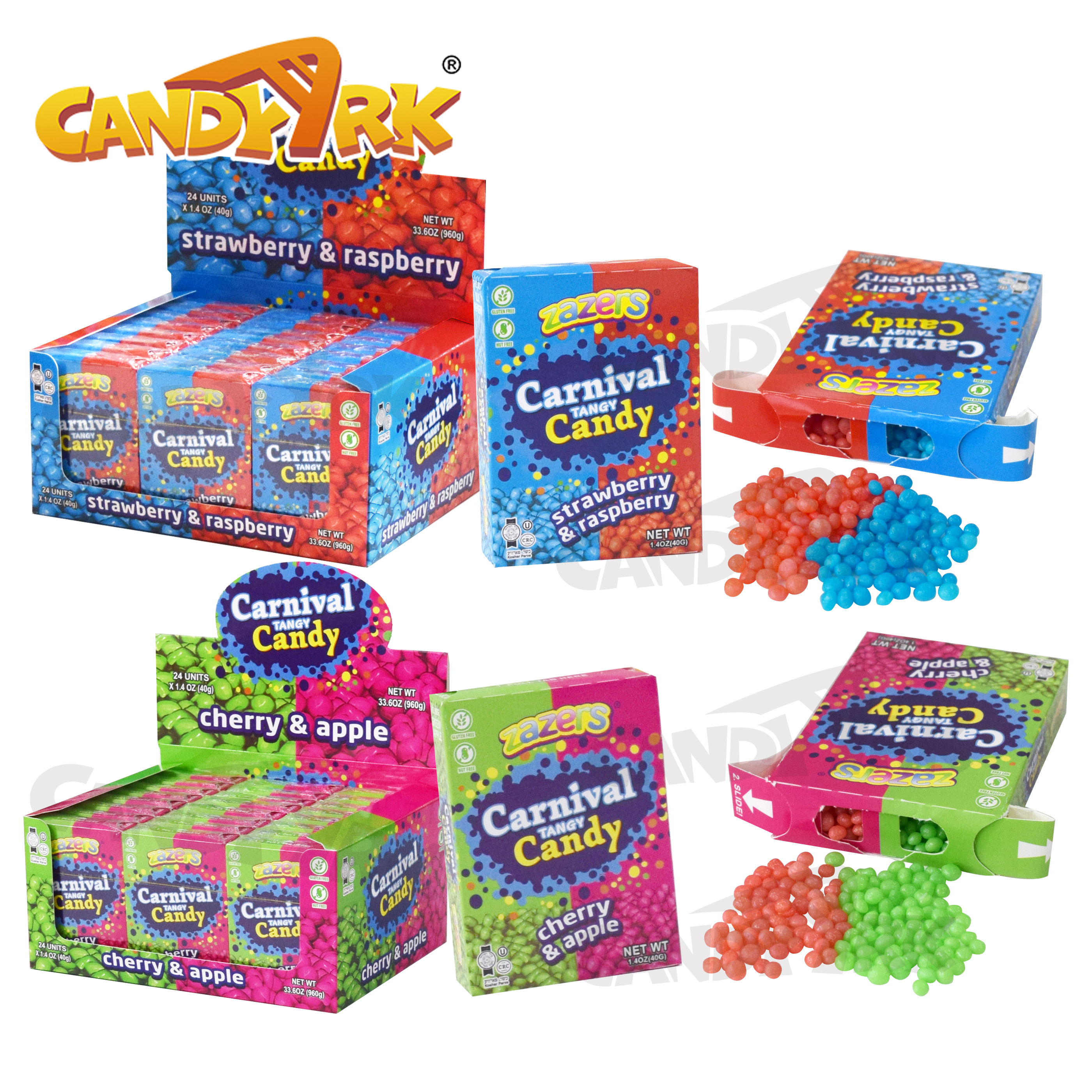 Wowz ice candy hard fruit flavor