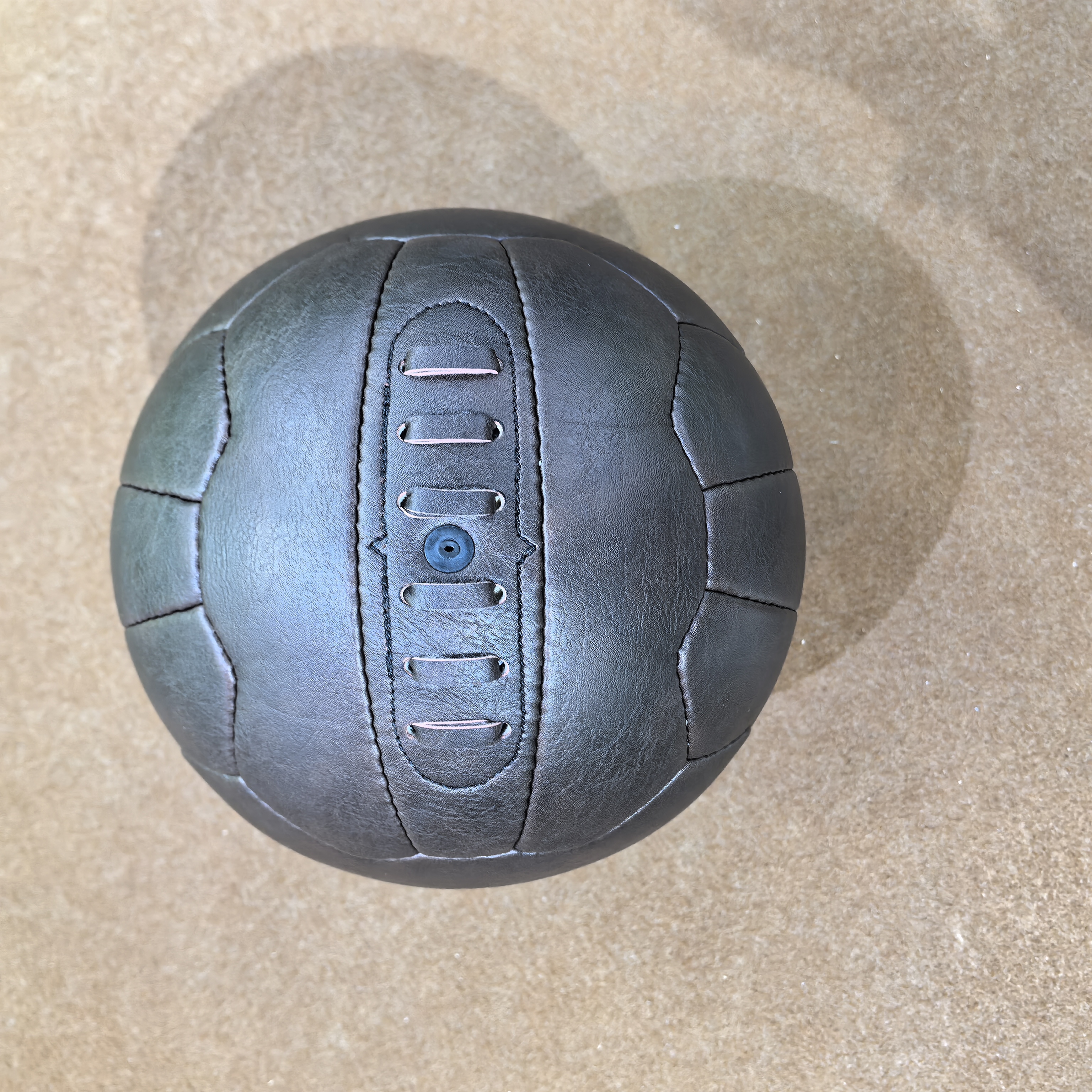 Vintage football retro ball
