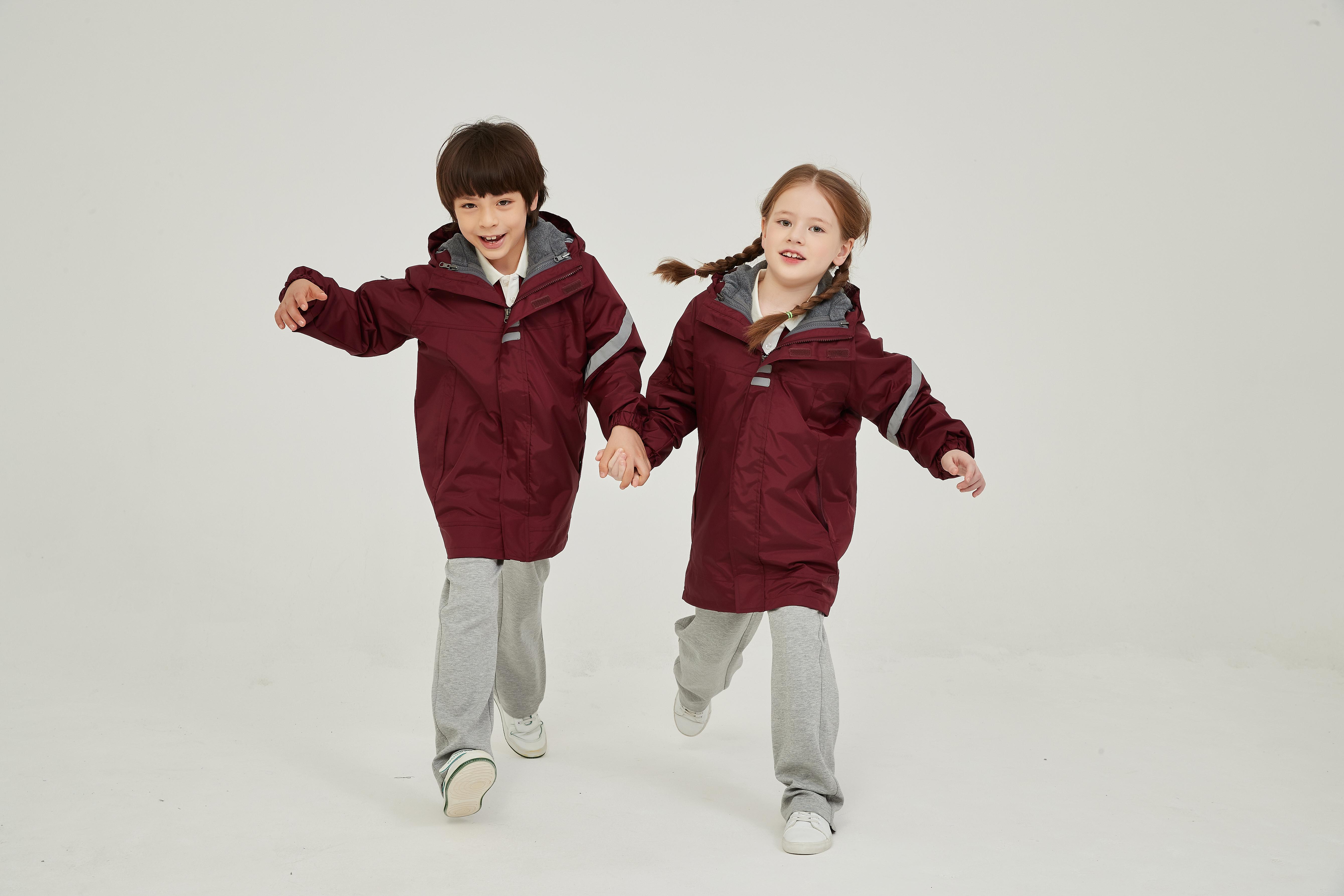 Outdoor jacket school uniform
