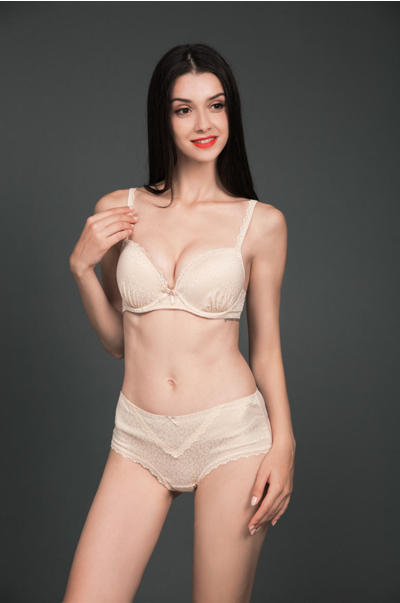 Lace bra+lace brief