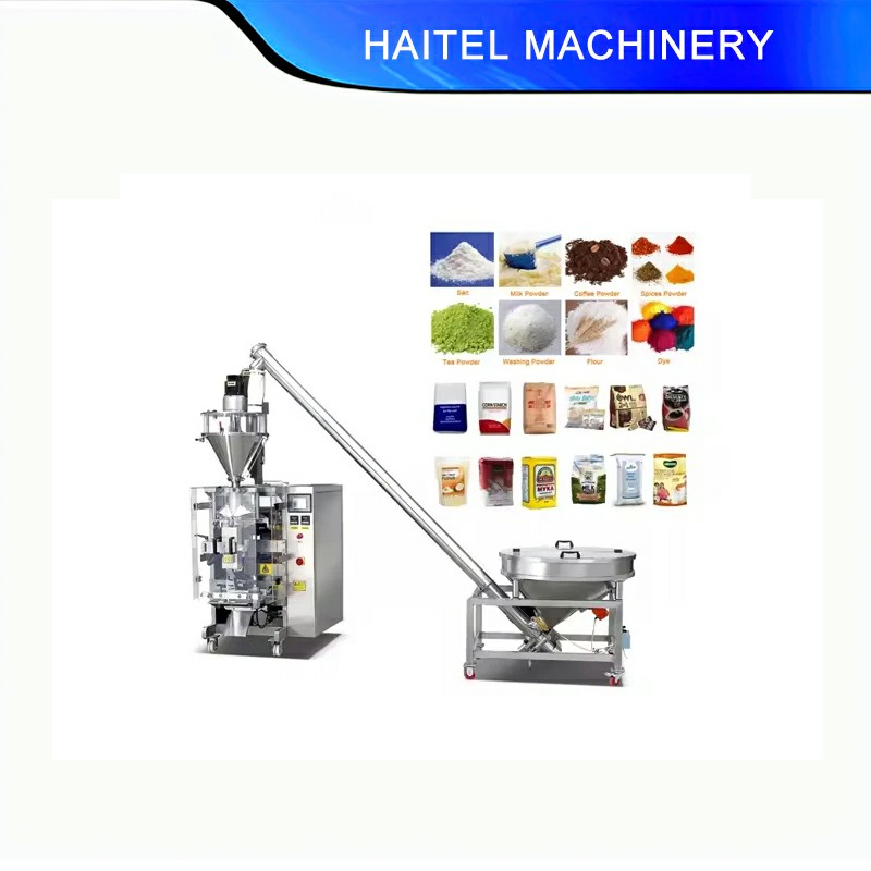 Screw type powder automatic packaging machine