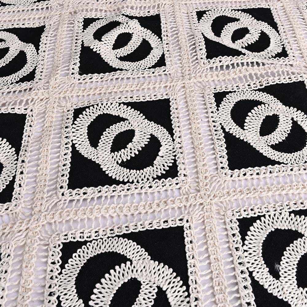 Laser Cut Floral Cord Embroidery Lace Fabric
