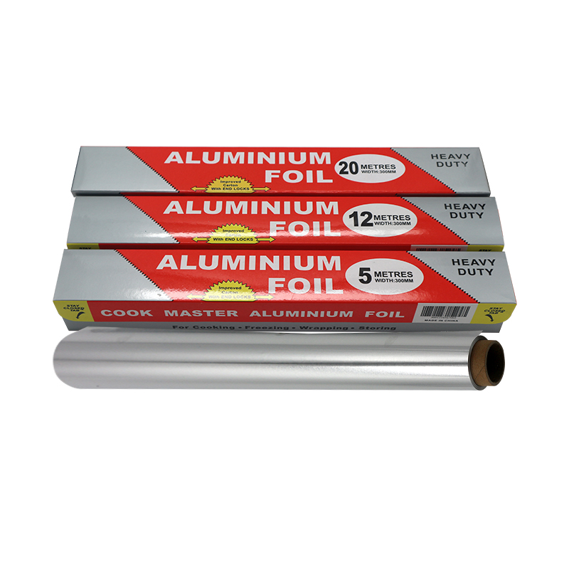 8011 Heavy Duty Food Grade Packing Household Aluminum Foil Roll