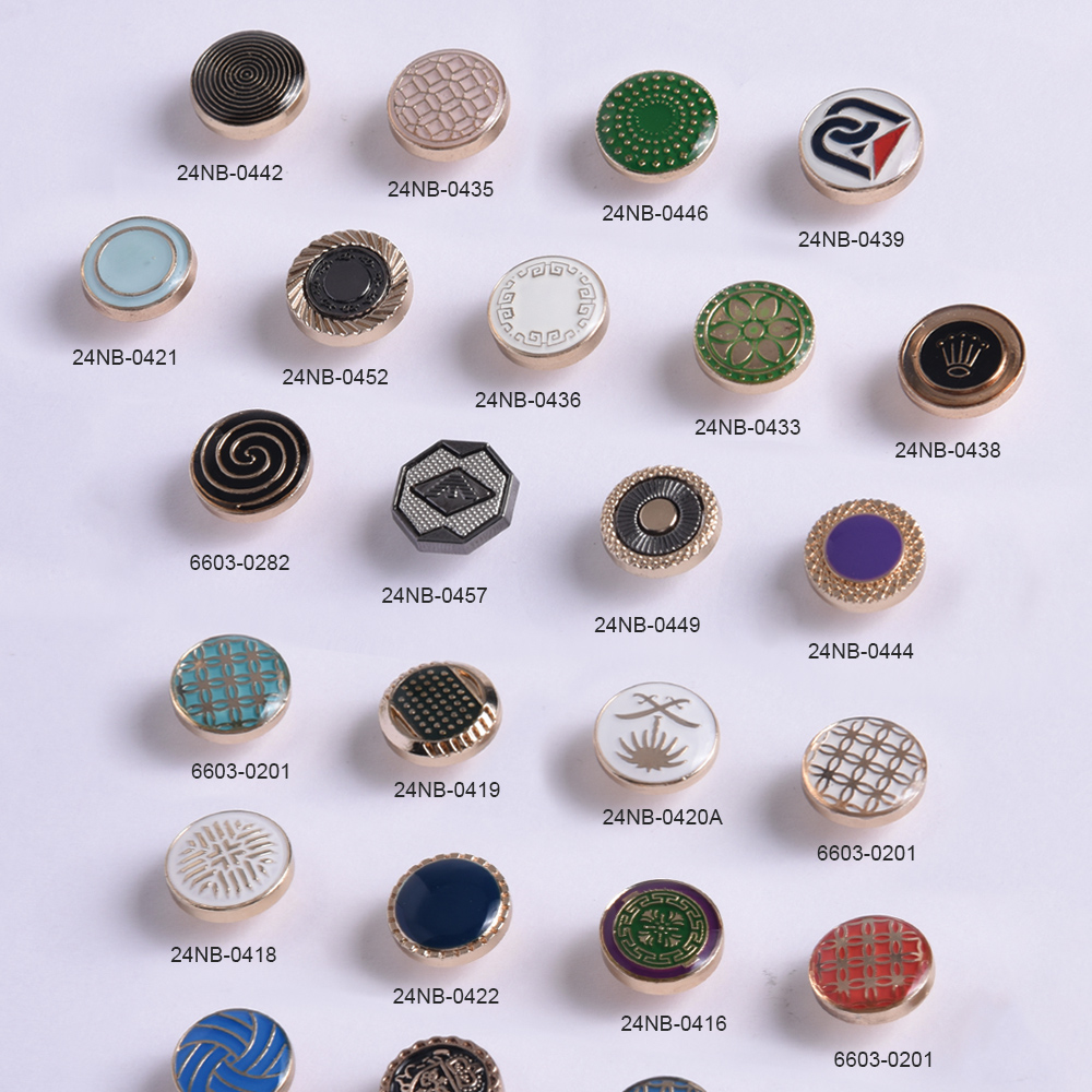 Fashion Decorative Snap Button / Metal Enamel Snap Fastener