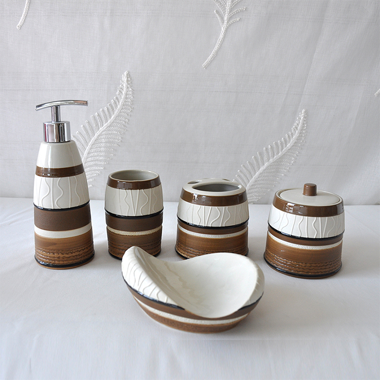 Highly Decorative Ceramic Bathroom Sets Smart Bathroom Products High on Demand Top Bathroom Sets