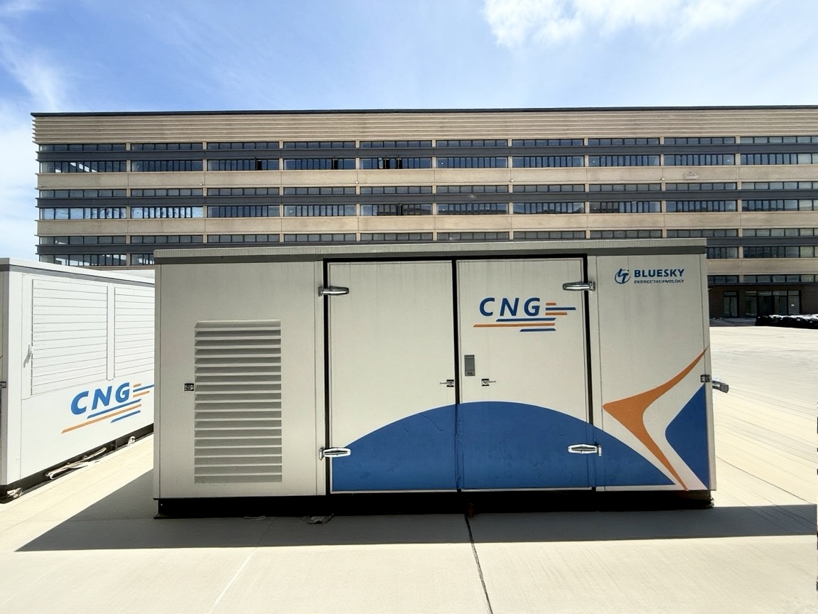 Skid-mounted CNG daughter-station