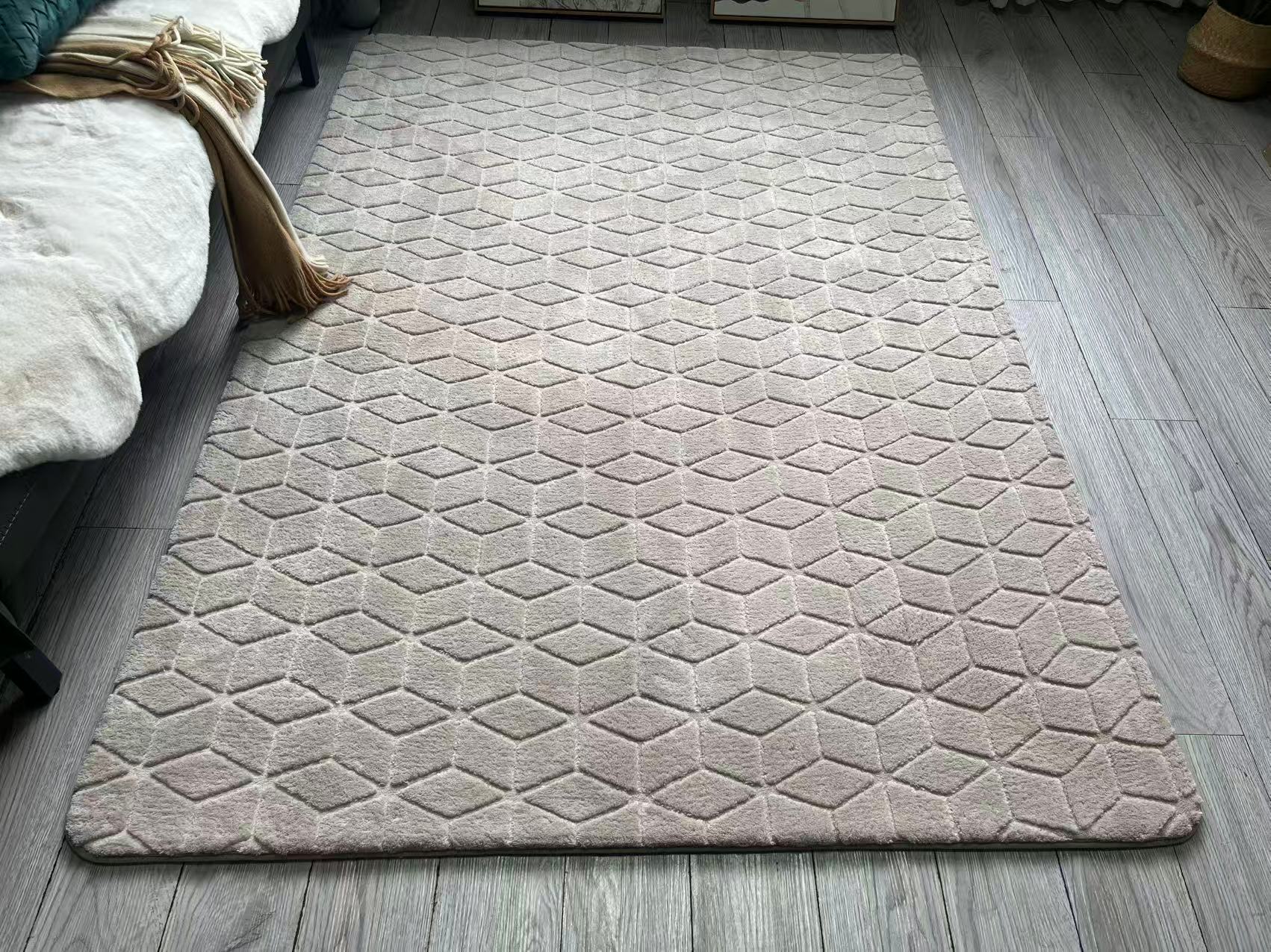 Jacquard Polyester Rug, Bedroom Rug,Living Room Rug/Carpet