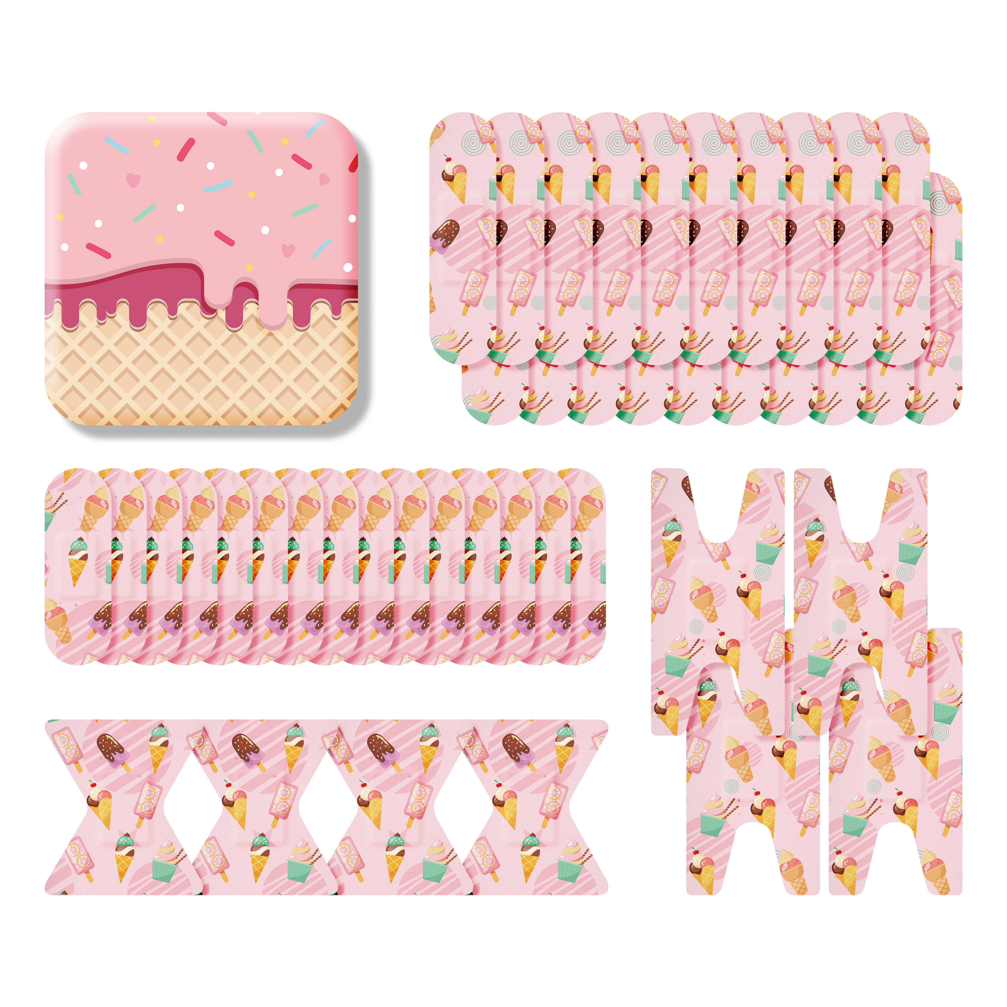 Chinese - Made Fancy Plaster Kit with Reusable Tin Packaging