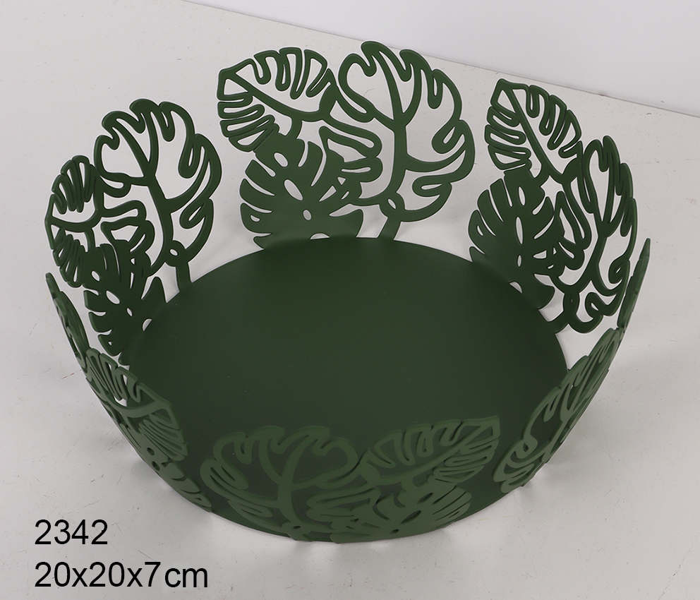 Metal Decoration，fruit Bowl