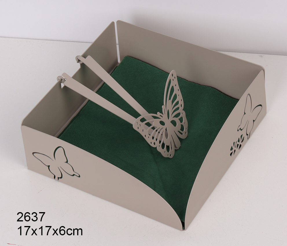 Metal Decoration，napkin Holder